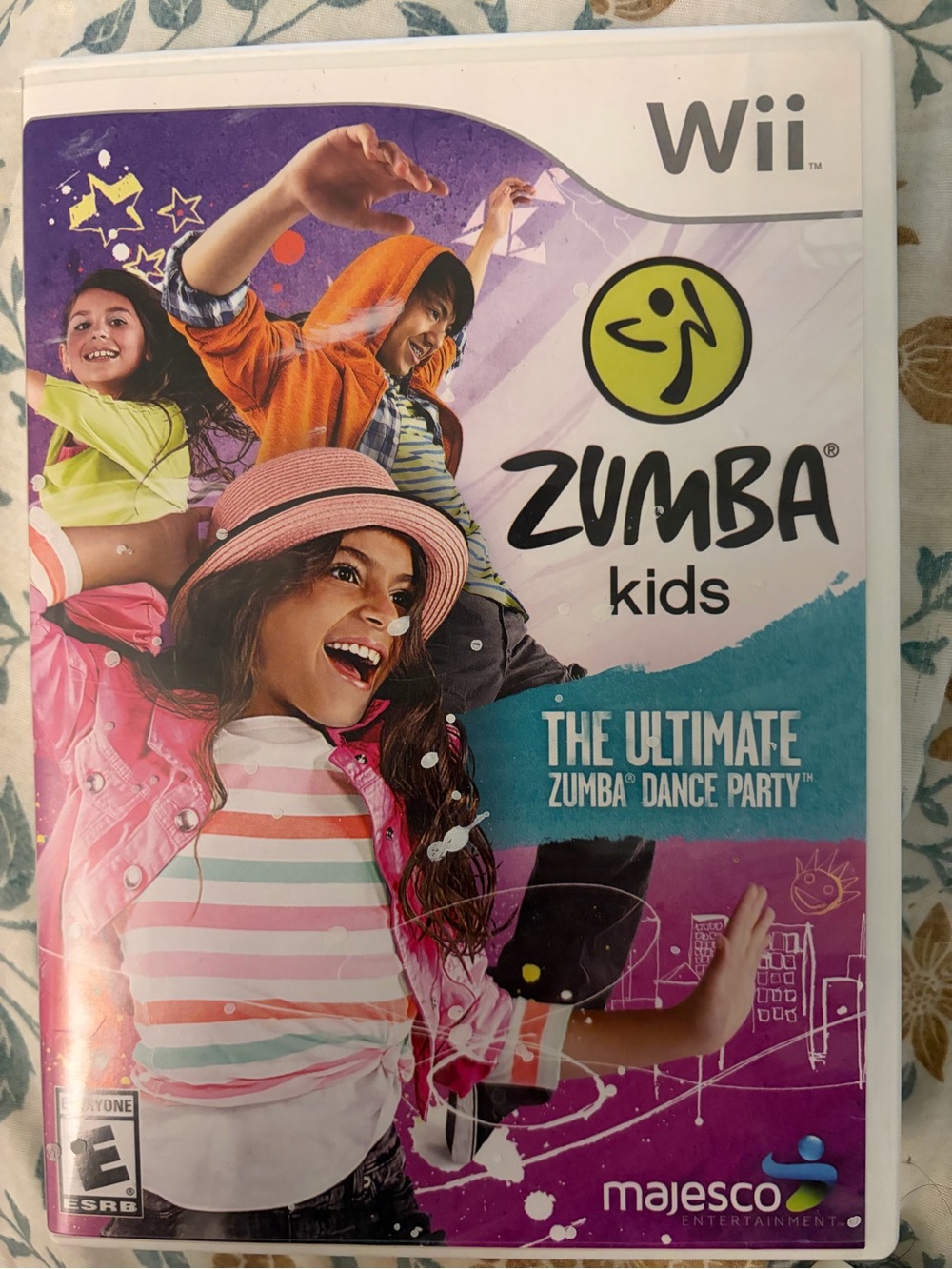 Zumba Fitness Kids Dance Game (Pink/Teal) - Wii